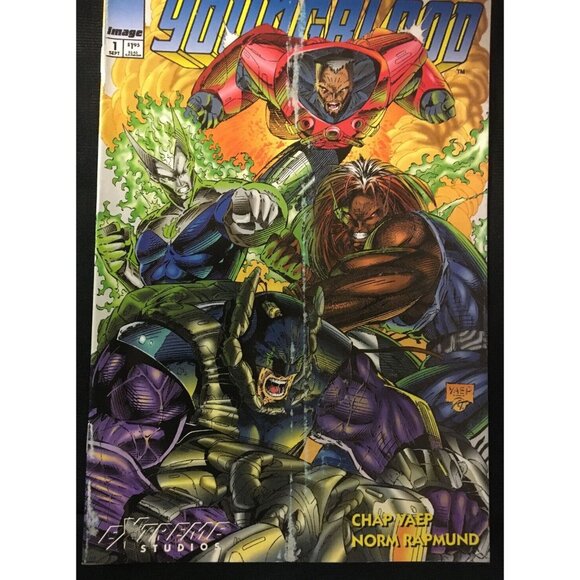 Team Youngblood Comic Books Lot of 9 Image Comics Circa 1993/1994 - Picture 3 of 11